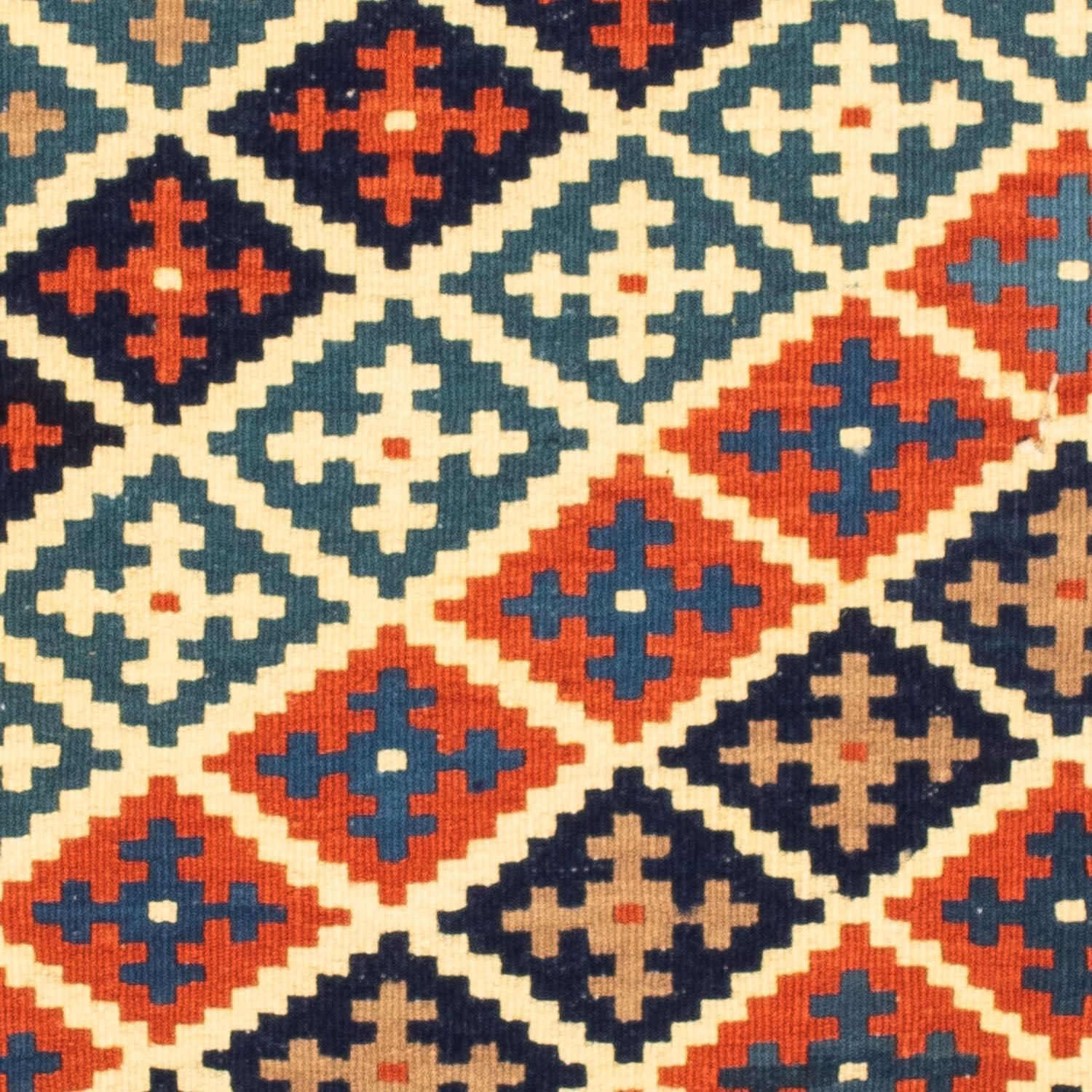 Tapis Kelim - Oriental carré  - 107 x 101 cm - beige
