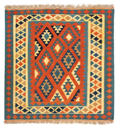 Kilim de Fars Tapis 103x103cm
