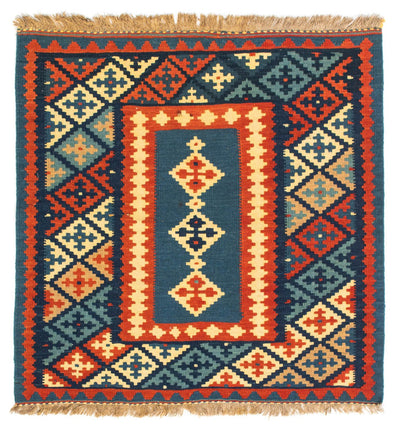 Kilim de Fars Tapis 100x100cm