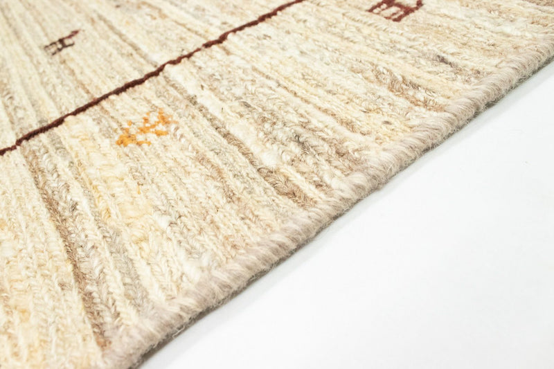 Tapis Gabbeh - Persan - 174 x 121 cm - beige