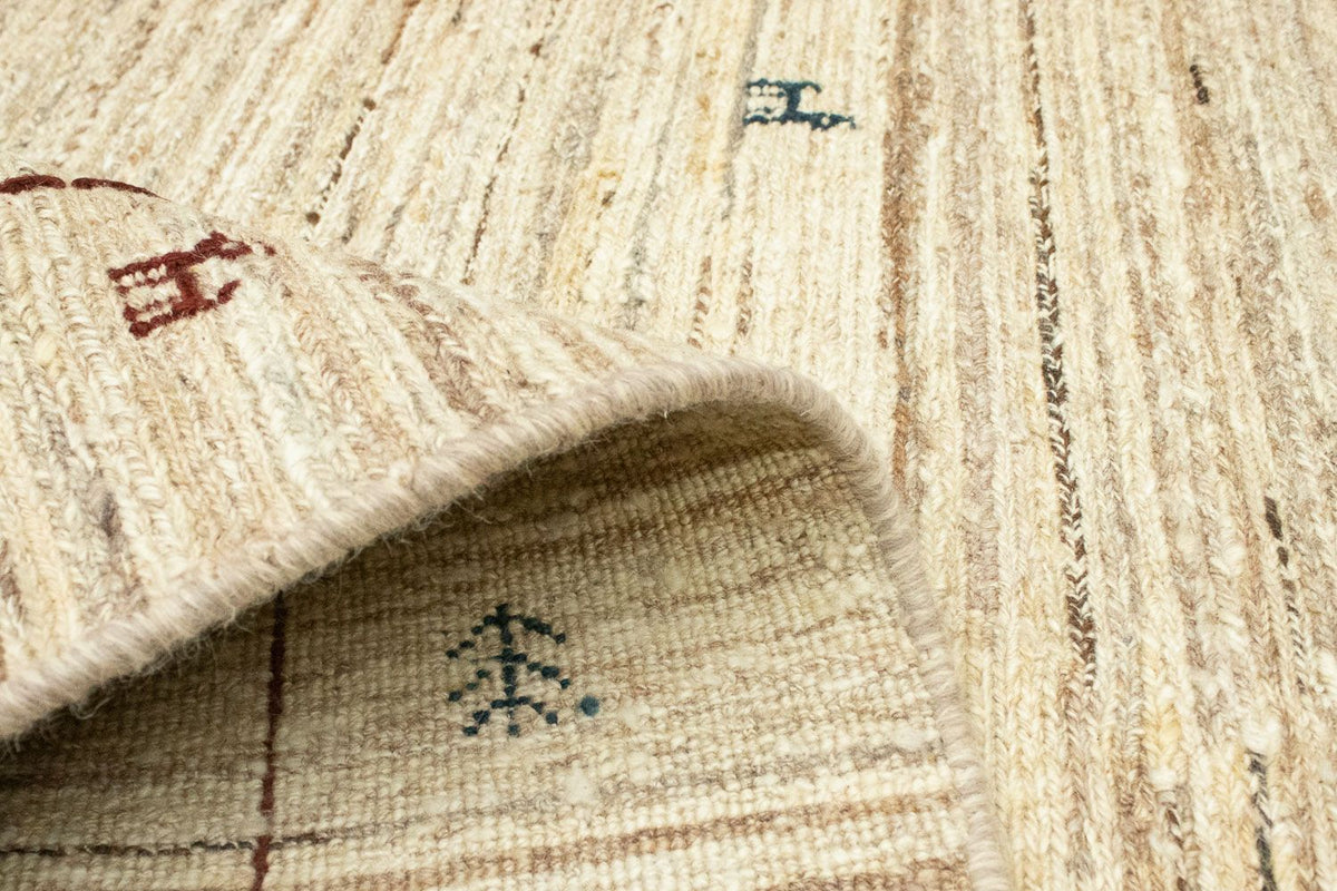 Tapis Gabbeh - Persan - 174 x 121 cm - beige