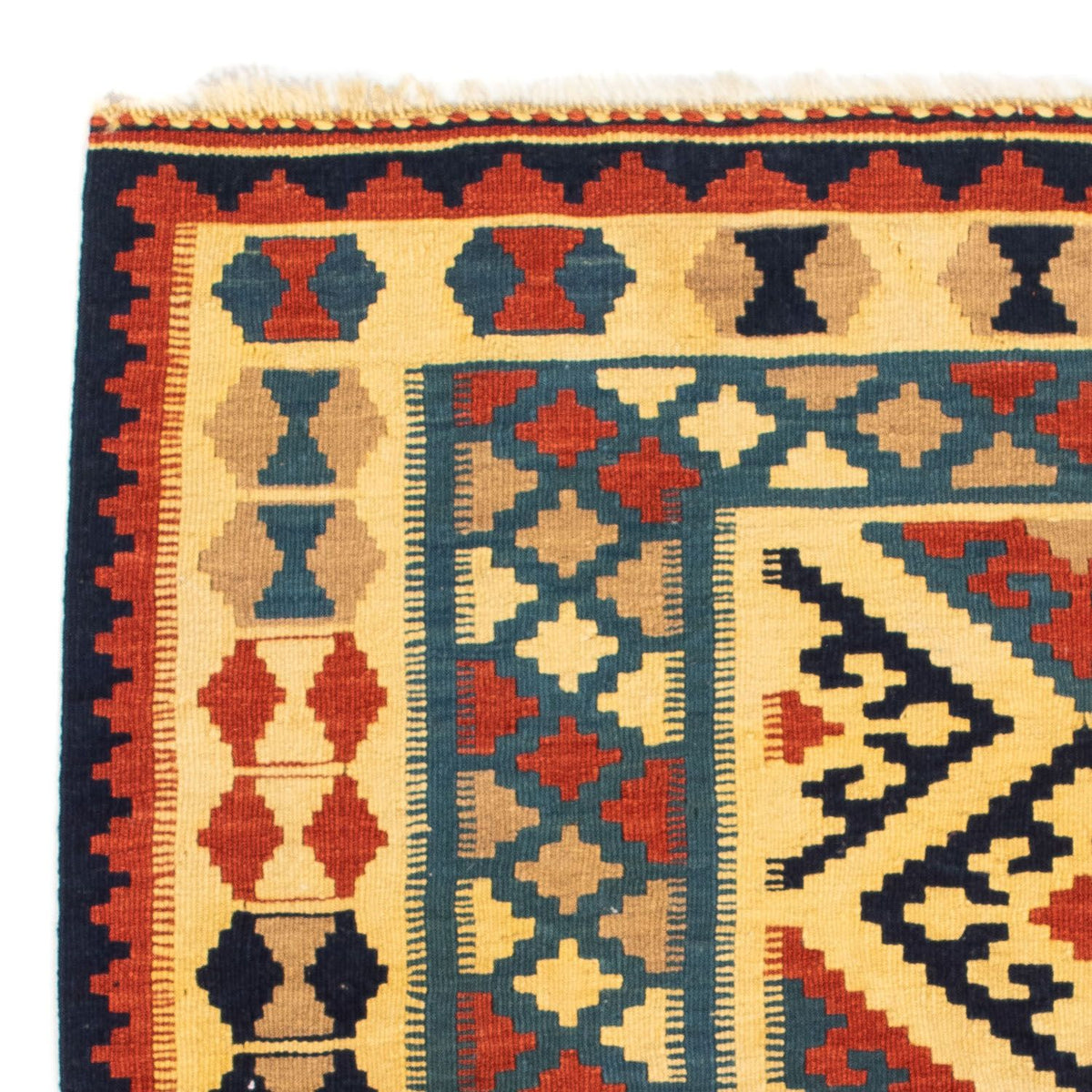 Kilim de Fars Tapis 100x100cm
