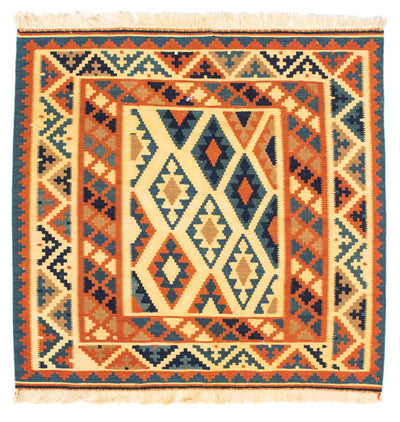 Kilim de Fars Tapis 99x101cm