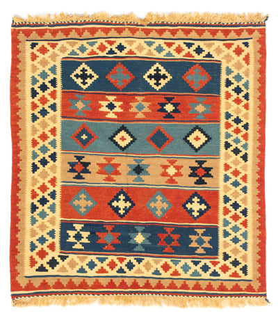 Kilim de Fars Tapis 91x100cm