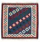 Kilim de Fars Tapis 100x100cm