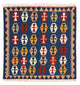Kilim de Fars Tapis 96x96cm