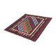 Tapis Kelim - Oriental carré  - 104 x 103 cm - bleu foncé