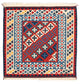 Kilim de Fars Tapis 105x103cm