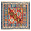 Tapis Kelim - Oriental carré  - 108 x 97 cm - rouille