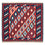Tapis Kelim - Oriental carré  - 102 x 94 cm - rouge foncé