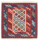 Kilim de Fars Tapis 104x105cm