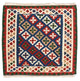 Kilim de Fars Tapis 103x100cm