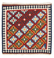 Tapis Kelim de Fars Tapis 100x97cm