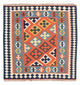 Kilim de Fars Tapis 106x106cm