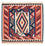 Tapis Kelim - Oriental carré  - 106 x 100 cm - multicolore