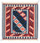 Tapis Kelim - Oriental carré  - 104 x 103 cm - multicolore