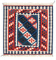 Kilim de Fars Tapis 103x104cm