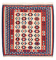 Kilim de Fars Tapis 103x103cm