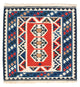 Tapis Kelim de Fars Tapis 103x103cm