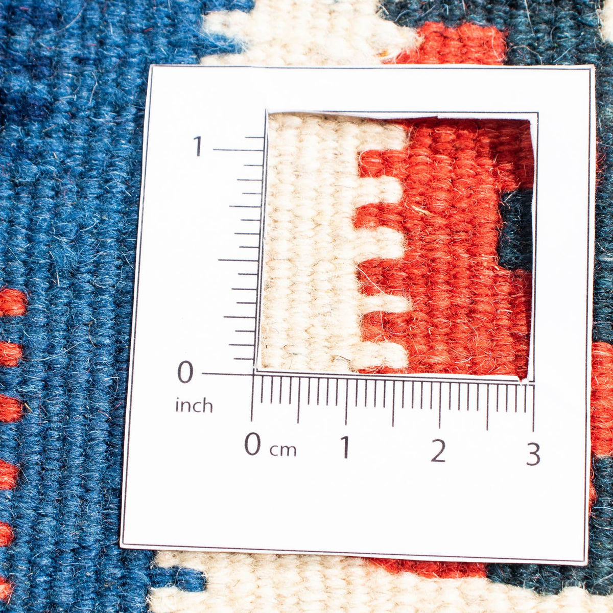 Tapis Kelim - Oriental carré  - 103 x 103 cm - multicolore