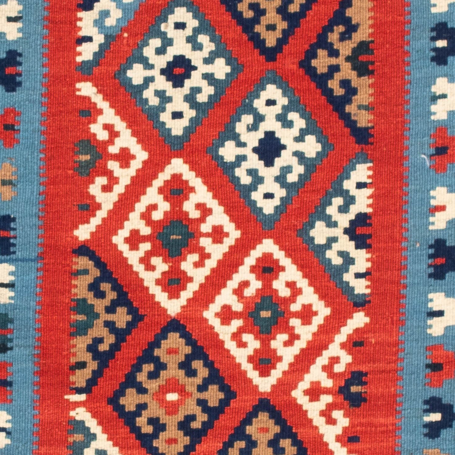 Tapis Kelim - Oriental carré  - 104 x 100 cm - multicolore