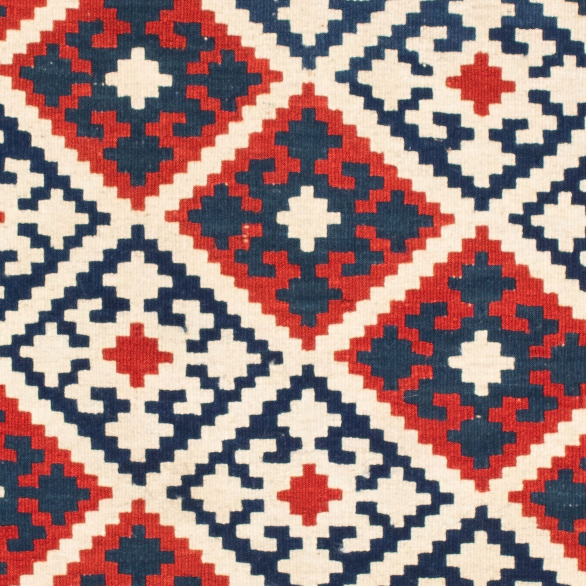 Tapis Kelim - Oriental carré  - 103 x 102 cm - beige