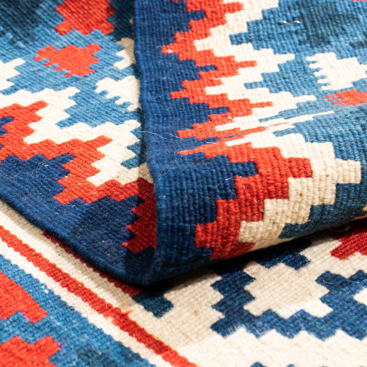 Tapis Kelim - Oriental carré  - 103 x 102 cm - beige