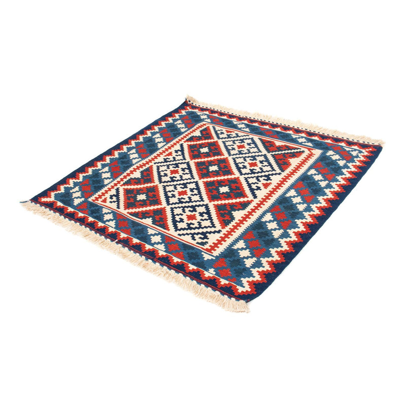 Tapis Kelim - Oriental carré  - 103 x 102 cm - beige