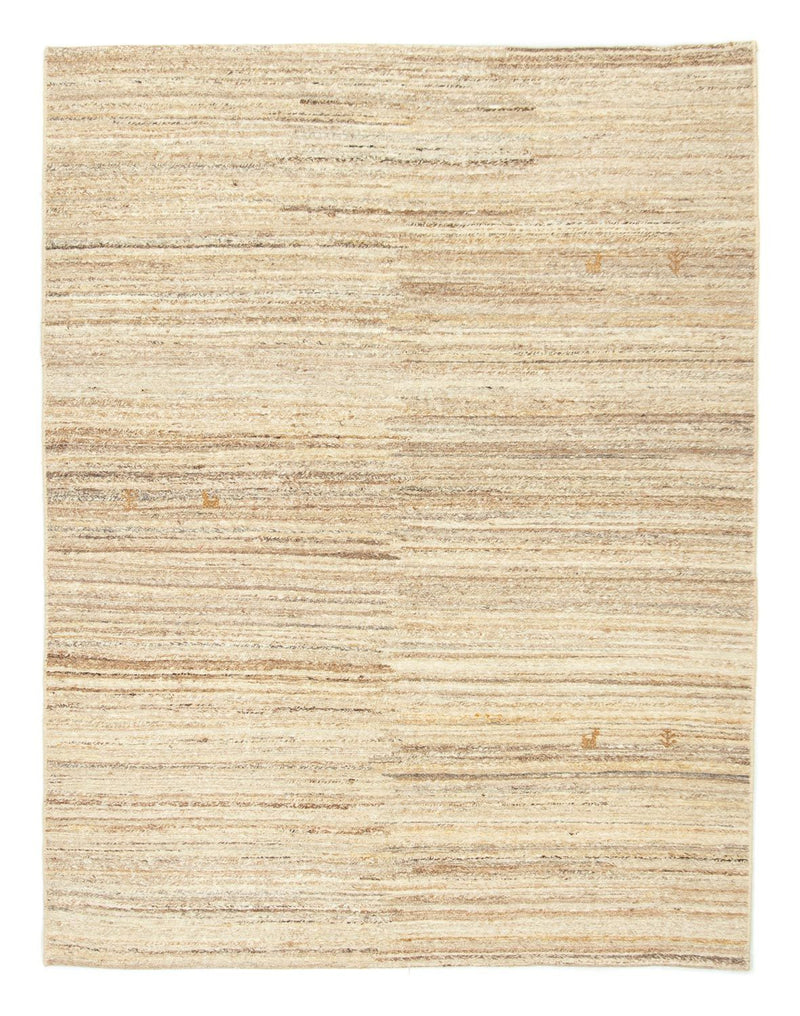 Tapis Gabbeh - Persan - 189 x 146 cm - beige