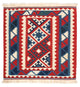 Kilim de Fars Tapis 102x102cm