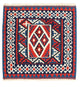 Kilim de Fars Tapis 100x100cm