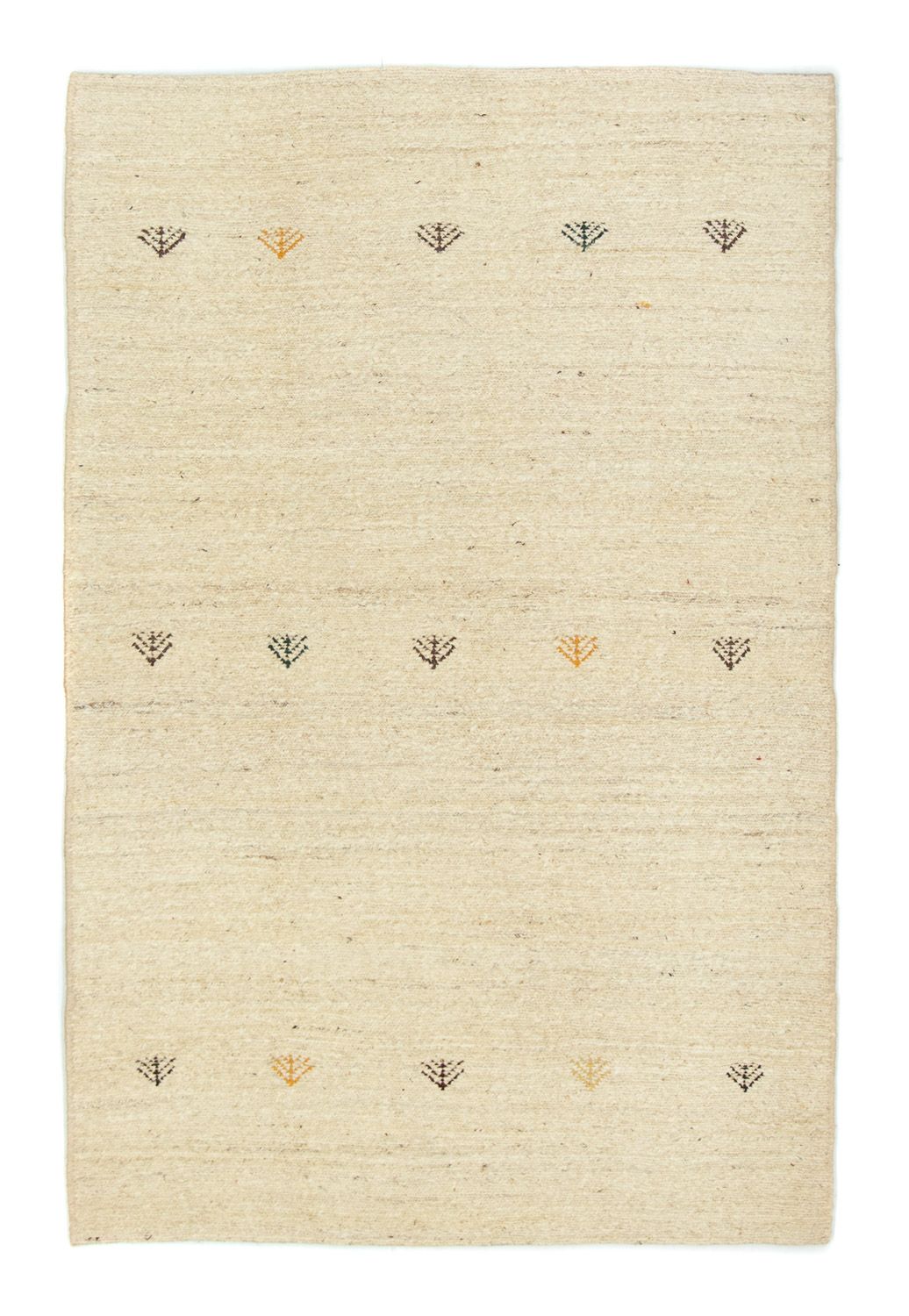 Tapis Gabbeh - Persan - 173 x 117 cm - beige