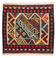 Kilim de Fars Tapis 110x109cm