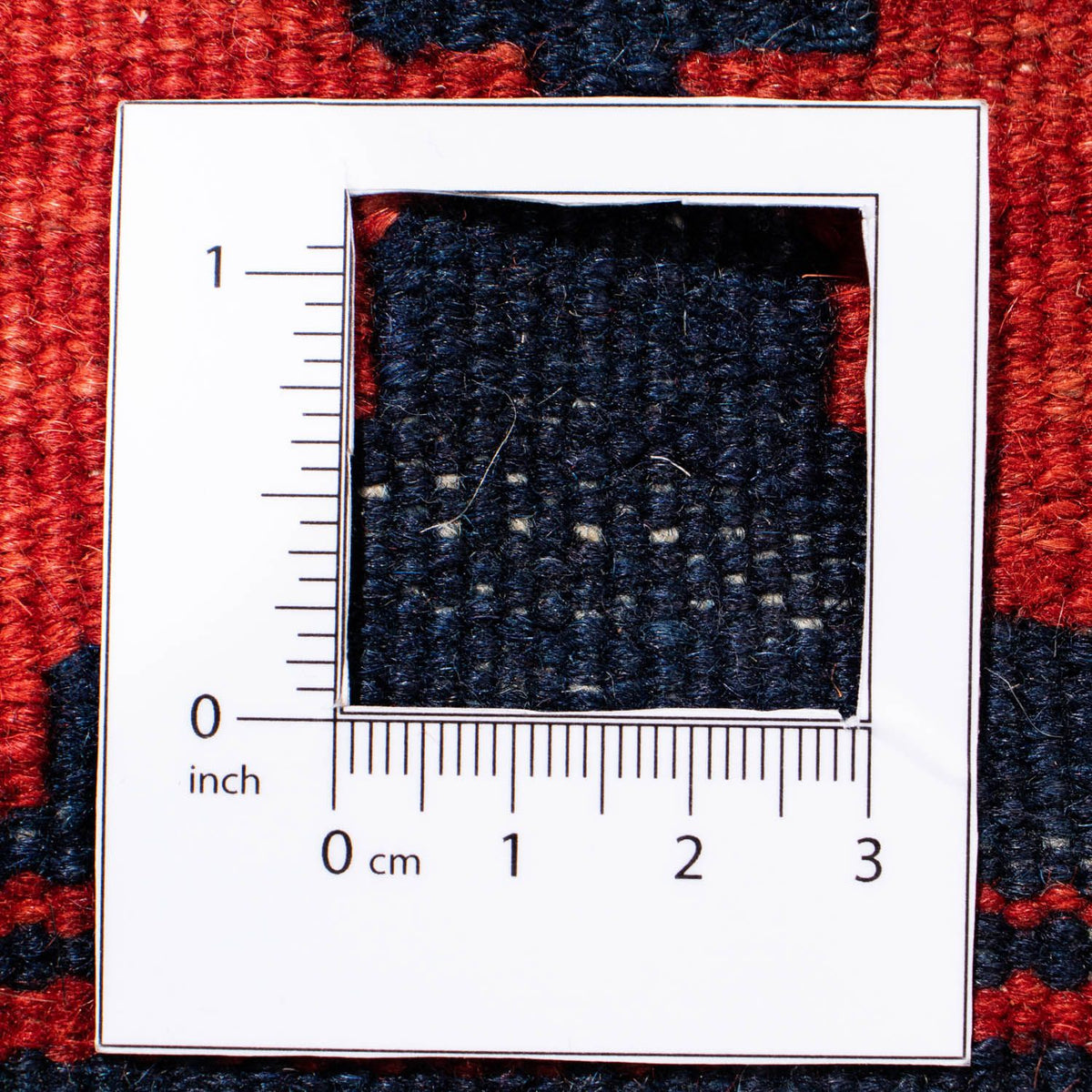 Tapis Kelim - Oriental carré  - 110 x 109 cm - rouge