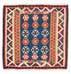 Kilim de Fars Tapis 102x104cm