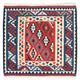 Tapis Kelim de Fars Tapis 104x100cm