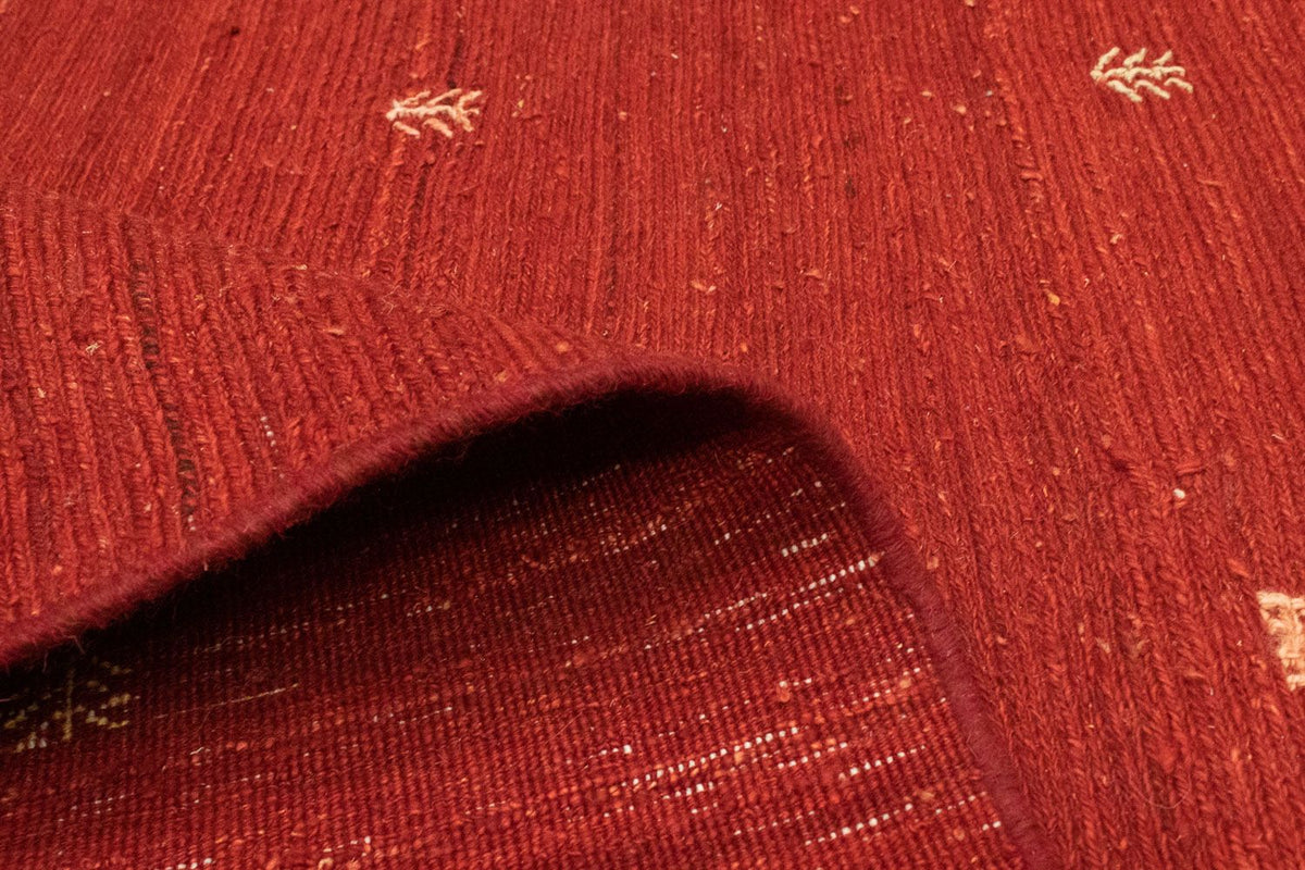 Tapis Gabbeh - Persan - 187 x 121 cm - rouge