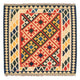Kilim de Fars Tapis 103x101cm