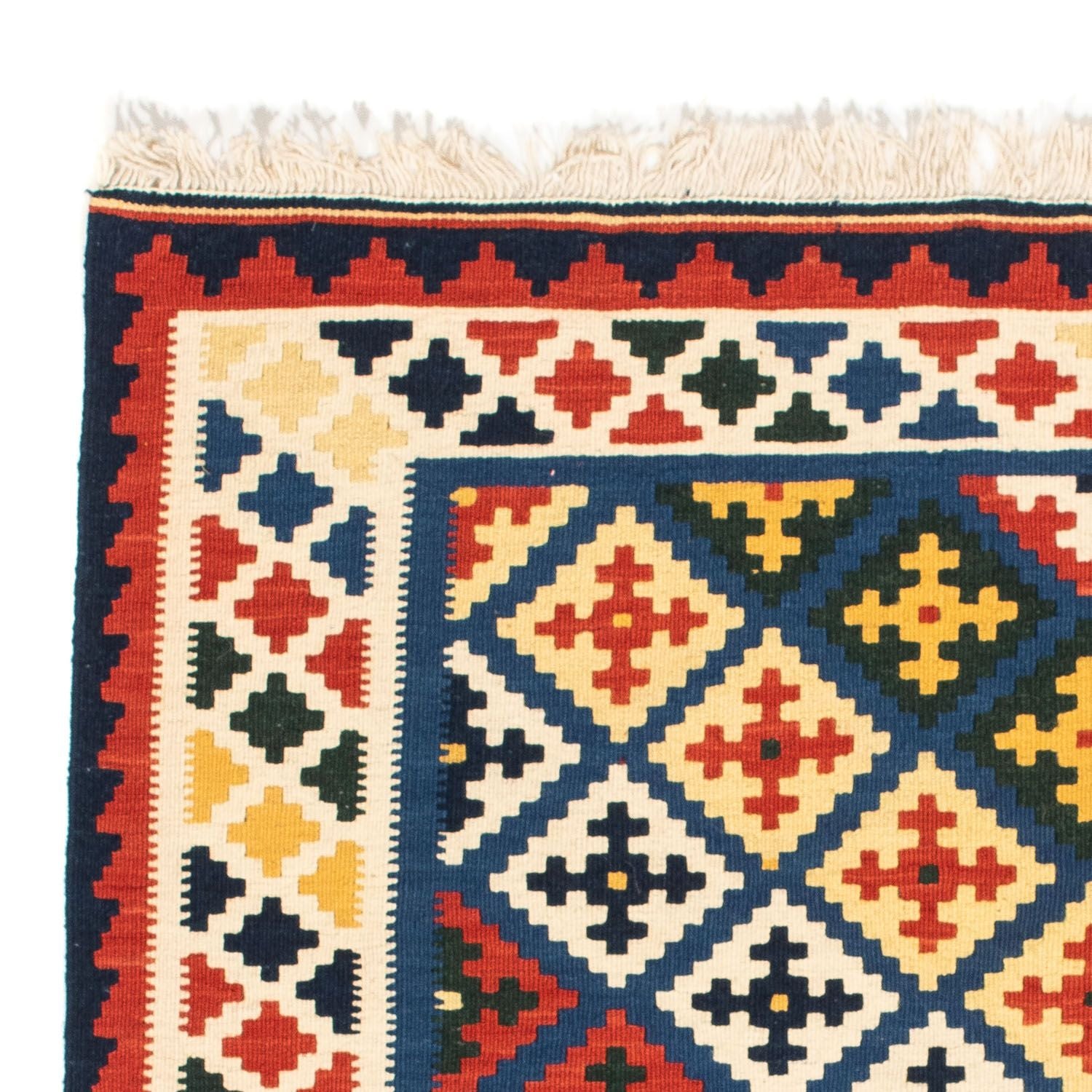 Tapis Kelim - Oriental carré  - 101 x 101 cm - beige