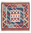 Tapis Kelim - Oriental carré  - 101 x 101 cm - beige