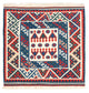 Kilim de Fars Tapis 101x101cm