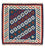Tapis Kelim - Oriental carré  - 100 x 100 cm - bleu foncé
