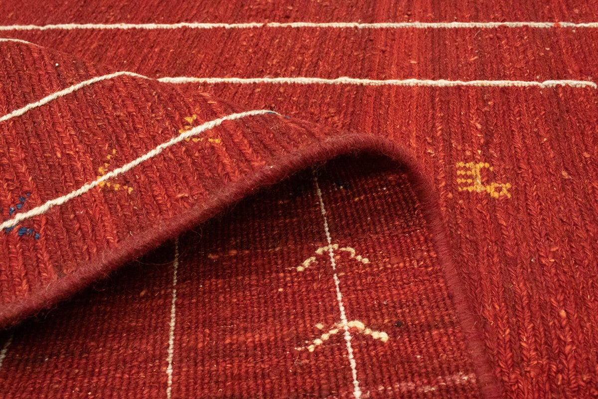 Tapis Gabbeh - Persan - 173 x 114 cm - rouge