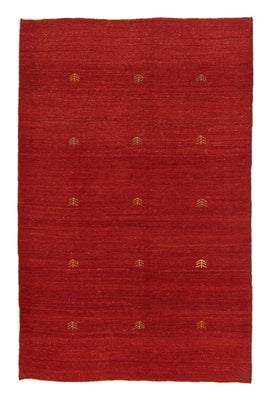 Tapis Gabbeh - Persan - 186 x 120 cm - rouge