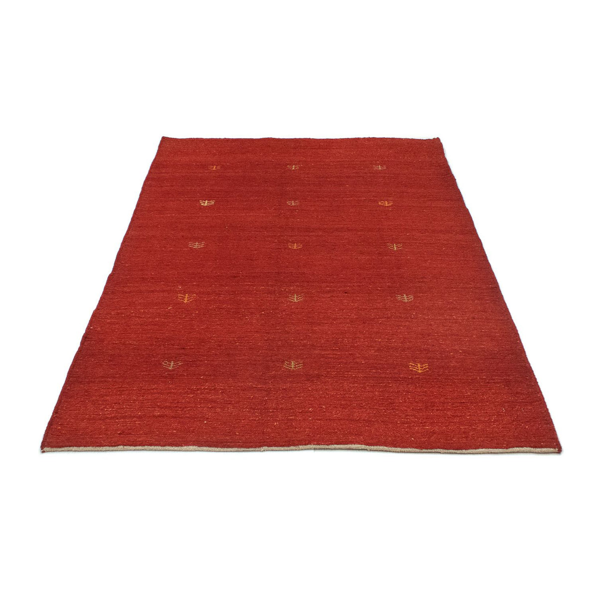 Tapis Gabbeh - Persan - 186 x 120 cm - rouge