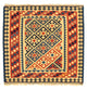 Kilim de Fars Tapis 106x102cm