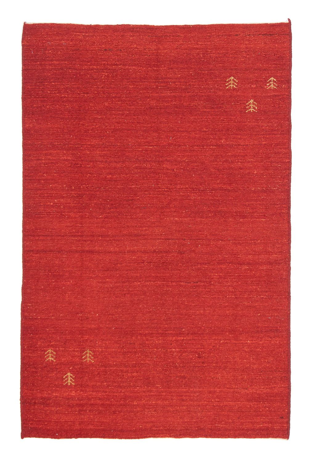 Tapis Gabbeh - Persan - 177 x 112 cm - rouge