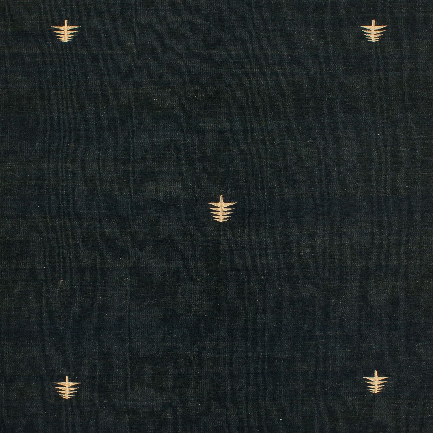 Tapis Kelim - Oriental - 200 x 150 cm - bleu foncé