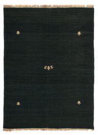 Tapis Kelim - Oriental - 200 x 150 cm - bleu foncé