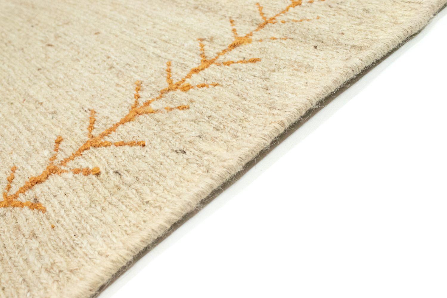 Tapis Gabbeh - Persan - 188 x 139 cm - beige